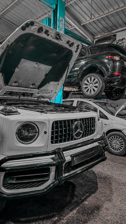 ورشة صيانة السيارات الألمانية الفاخرة - مرسيدس وبي إم دبليو